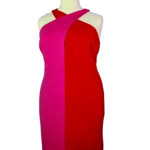 Fashion Nova Plus Size Criss Cross Midi Dress